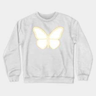 Orange/Yellow butterfly neon Crewneck Sweatshirt